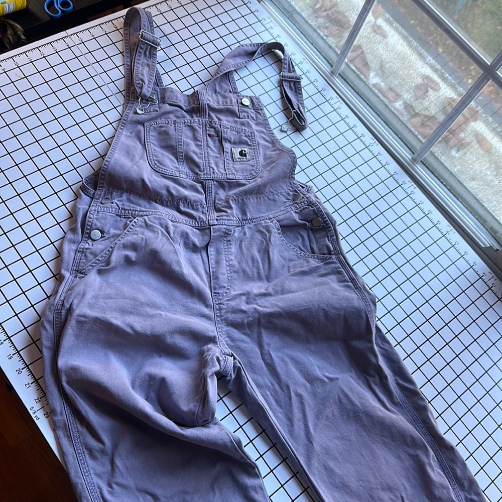 Carhartt WIP Purple Overalls